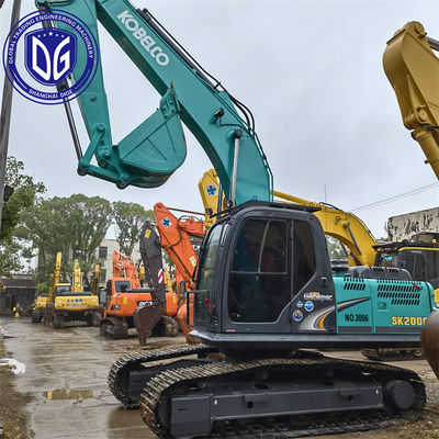 20T SK200D Gebraucht Kobelco Bagger Hydraulischer Crawler Bagger