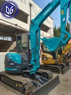 Erweiterte Sk55 Gebraucht Kobelco 5,5 Tonnen Bagger leistungsstark vielseitig für den Bau