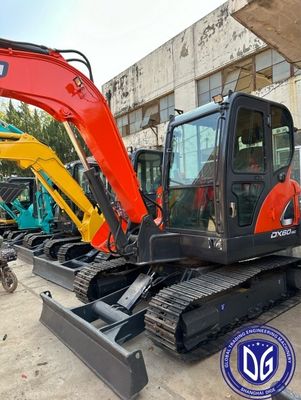 DX60 Gebraucht Doosan 6 Tonnen Bagger Gebraucht Minibagger Hydraulikmaschine