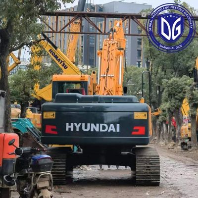 R220 22 Tonnen gebrauchtes Hyundai Bagger mit hoher Anpassungsfähigkeit und Allterrain