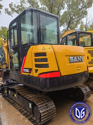 Sany SY60 Gebraucht hydraulischer Minibagger 6Ton Crawler Gebrauchtbagger zum Verkauf jetzt
