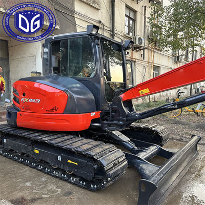6 Tonnen KX163 Gebraucht-Kubota Bagger Hydraulischer Bagger