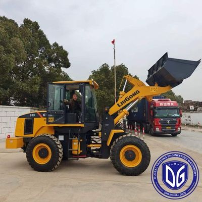 Fronten-Lader 835 Gebraucht Liugong-Lader leistungsstarke Gebraucht-Lader-Maschine