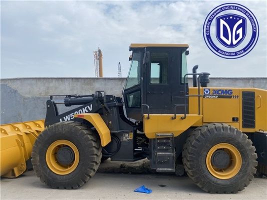 Herkunft China LW500 Gebraucht XCMG Ladegerät LW500 Radlader Gebraucht XCMG Ladegerät LW500