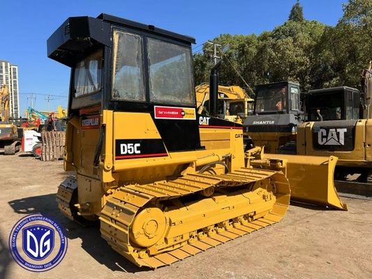 D5C Gebrauchtes Caterpillar Dozer Hydraulischer Bulldozer 16 Tonnen