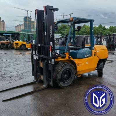 5 Tonnen gebrauchtes Toyota Gabelstapler Original aus Japan Toyota Gabelstapler aus zweiter Hand