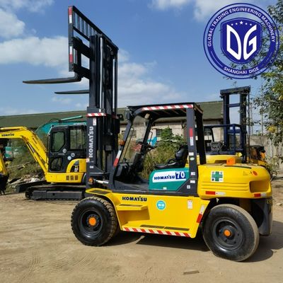 7 Tonnen Gebrauchtkomatsu Gabelstapler Mechanischer Motor