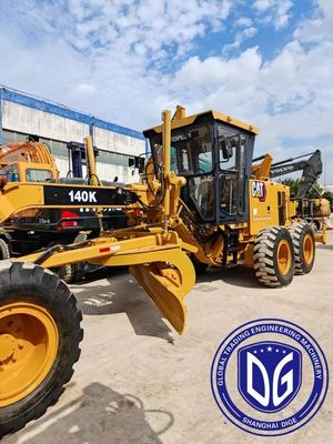 140k Caterpillar Gebraucht Grader leistungsstarke Hydraulikmaschine