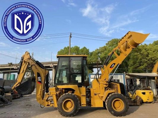 416E Caterpillar Gebraucht-Backhoe-Lader Kraftvolle Gebraucht-Backhoe-Lader Hydraulikmaschine