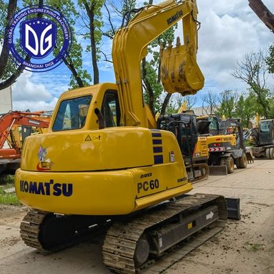 PC60-7 Gebraucht-Komatsu-Exkaver Mini-Komatsu-Exkaver