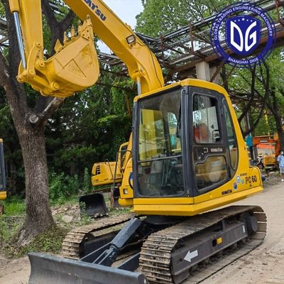 PC60-7 Gebraucht-Komatsu-Exkaver Mini-Komatsu-Exkaver