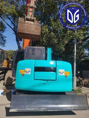 Manövrierbare Sk75 Gebraucht Kobelco 7,5 Tonnen Bagger mit leistungsstarkem Antriebssystem