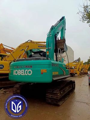 20 Tonnen Bagger Sk200 Gebrauchtes Kobelco Bagger mit Hochleistungs-Hydrauliksystem