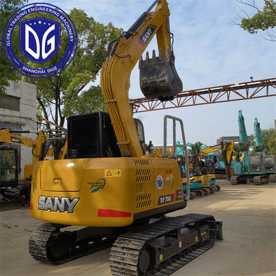 SY75C Gebraucht SANY Bagger Hydraulisches Heben und Tragen