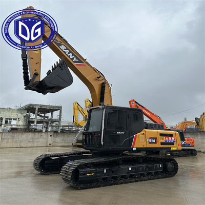 Gebrauchtes Sany SY135 13,5 Tonnen Hydraulikbagger Mehrfachbetriebsmodus Auswahl