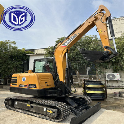Sany Sy55 verwendet 5,5 Tonnen Bagger mit präziser Kontrolle über die Ausgrabung