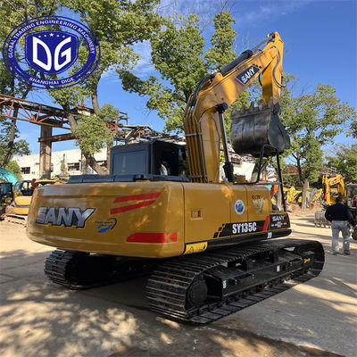 Gebrauchtes Sany SY135 13,5 Tonnen Hydraulikbagger ausgezeichnete Leistung in guter Qualität zum Verkauf