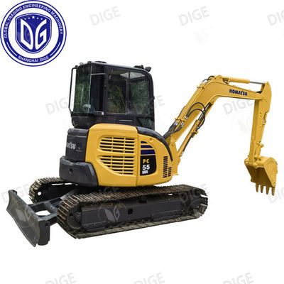 5.5 Tonnen Komatsu PC55 Minigraucher mit niedrigem Kraftstoffverbrauch