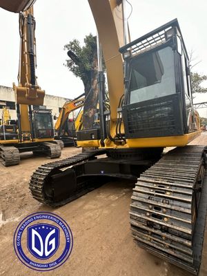 Grabenbauer 336D Gebrauchtes Raupenbagger 36 Tonnen Zeit getestet Erdhandlerbagger
