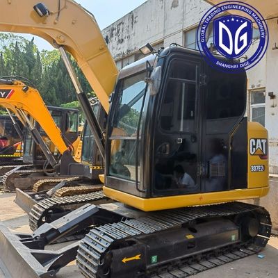 Kategorie 307 Bagger Effiziente Materialbearbeitungsfähigkeit 307E2 Gebrauchtes Raupenbagger 7 Tonnen
