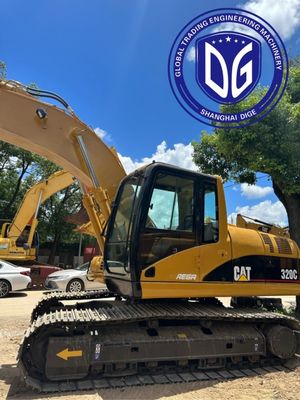 CAT 320C 20 Tonnen gebrauchtes Caterpillar Crawler Bagger, Frühmodell, günstig, in gutem Zustand, zum Verkauf