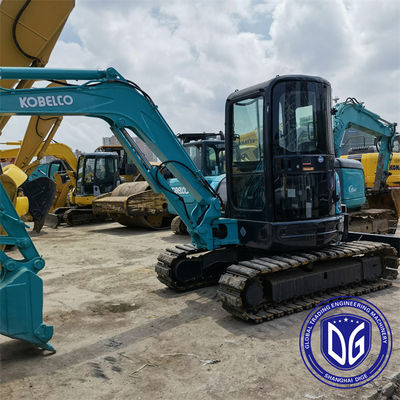 SK55 5,5 Tonnen Kobelco Mini Gebrauchtbagger mit guter Qualität und hervorragender Funktion zum Verkauf