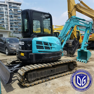 SK55 5,5 Tonnen Kobelco Mini Gebrauchtbagger mit guter Qualität und hervorragender Funktion zum Verkauf