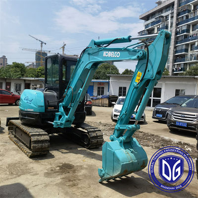 SK55 5,5 Tonnen Kobelco Mini Gebrauchtbagger mit guter Qualität und hervorragender Funktion zum Verkauf