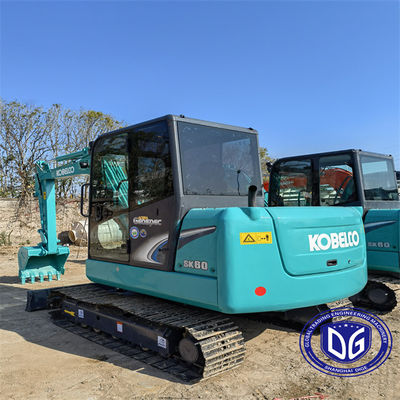 Gebrauchtes Kobelco SK60 6Ton Gebrauchtes Crawler Bagger in gutem Zustand