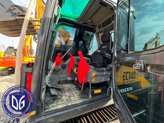 Ec140 14 Tonnen Volvo Gebrauchtbagger mit effizientem Kühlventilator