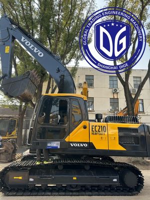 Ec210 21 Tonnen gebrauchte Volvo Bagger mit erweiterter Auswahl des Betriebsmodus