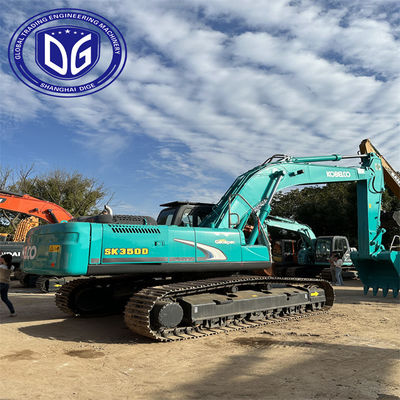 Robuste Arbeitspferd Sk350 Gebraucht Kobelco 35 Tonnen Bagger Alle Wetter Leistung