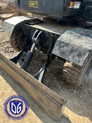 Gebrauchter Hyundai Radbagger 60w-7 6 Tonnen Hydraulik-Minibagger 10 Einheiten jetzt verfügbar