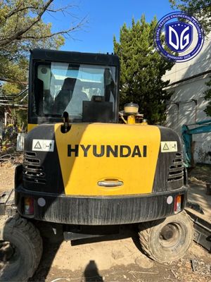 Gebrauchter Hyundai Radbagger 60w-7 6 Tonnen Hydraulik-Minibagger 10 Einheiten jetzt verfügbar