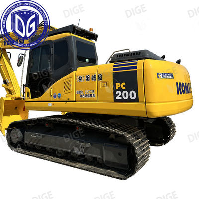 Gut erhalten USED PC200-7 Bagger mit effizienten Materialverarbeitungsmöglichkeiten