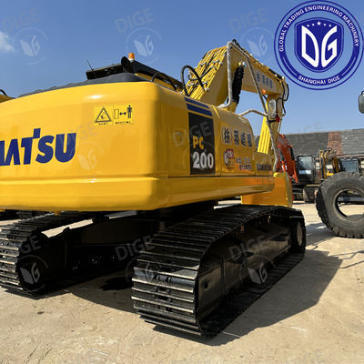 PC200-7 Gebraucht-Komatsu-Exkaver 97% Neue Gebraucht-Crawler-Exkaver 20 Tonnen