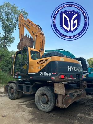 Super langlebiger R210w-9 21t Gebraucht Hyundai Bagger mit effizientem Betrieb