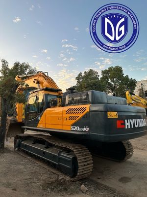 R520LC-9Vs Gebraucht Hyundai Hydraulische Bagger mit effizientem Kühlventilator