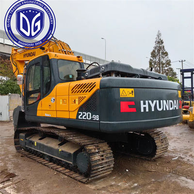 Gebraucht Hyundai 22 Tonnen Bagger 220LC-9S Hydraulischer Crawler Bagger