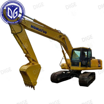 Zuverlässige Leistung USED PC220-7 Bagger mit verbessertem Grip und Zug