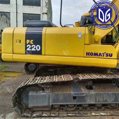 Zuverlässige Leistung USED PC220-7 Bagger mit verbessertem Grip und Zug