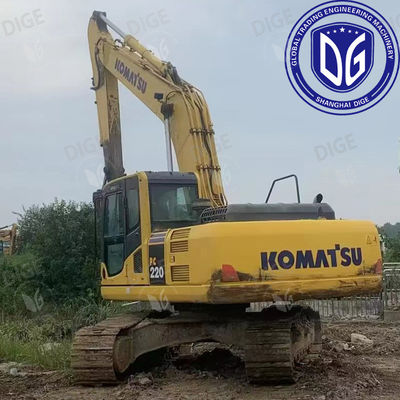 Zuverlässige Leistung USED PC220-8 Bagger mit verbessertem Grip und Traktion