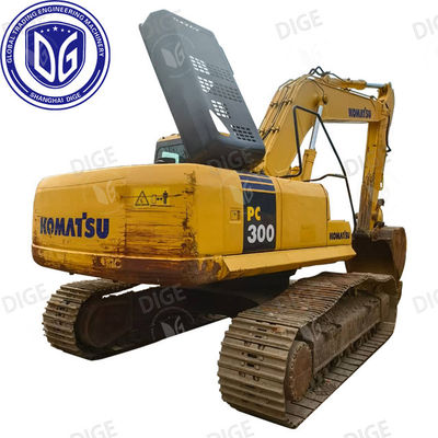 Effiziente Materialbearbeitungsfähigkeiten USED PC300-7 Bagger gründlich geprüft