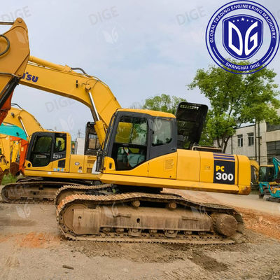 Effiziente Materialbearbeitungsfähigkeiten USED PC300-7 Bagger gründlich geprüft