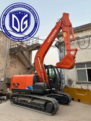 Ausgezeichnete Ausbruchkraft ZX130 Gebrauchtes Hitachi 13 Tonnen Bagger