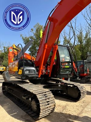Effiziente Kühlsysteme ZX200-3 Gebraucht Hitachi Bagger 20T Hydraulische Baggermaschine