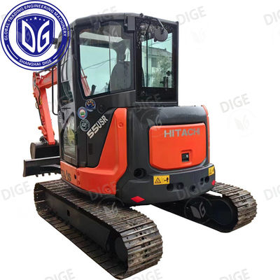 Herkunft Japan ZX55 Gebrauchtes Hitachi Bagger ZX55 Crawler Bagger Gebrauchtes Hitachi Hydraulisches Bagger ZX55