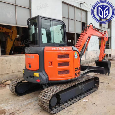 Herkunft Japan ZX55 Gebrauchtes Hitachi Bagger ZX55 Crawler Bagger Gebrauchtes Hitachi Hydraulisches Bagger ZX55