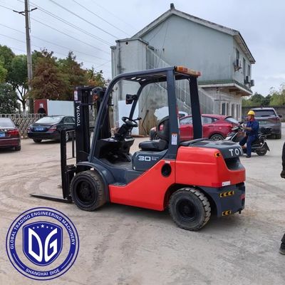 3t 8FDA30 Gebraucht-Forklift Toyota Kraftvolle Gebraucht-Forklift-Hydraulikmaschine