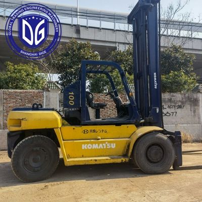 10t FD100 Gebraucht-Komatsu-Forklift mit starker Hydraulikmaschine